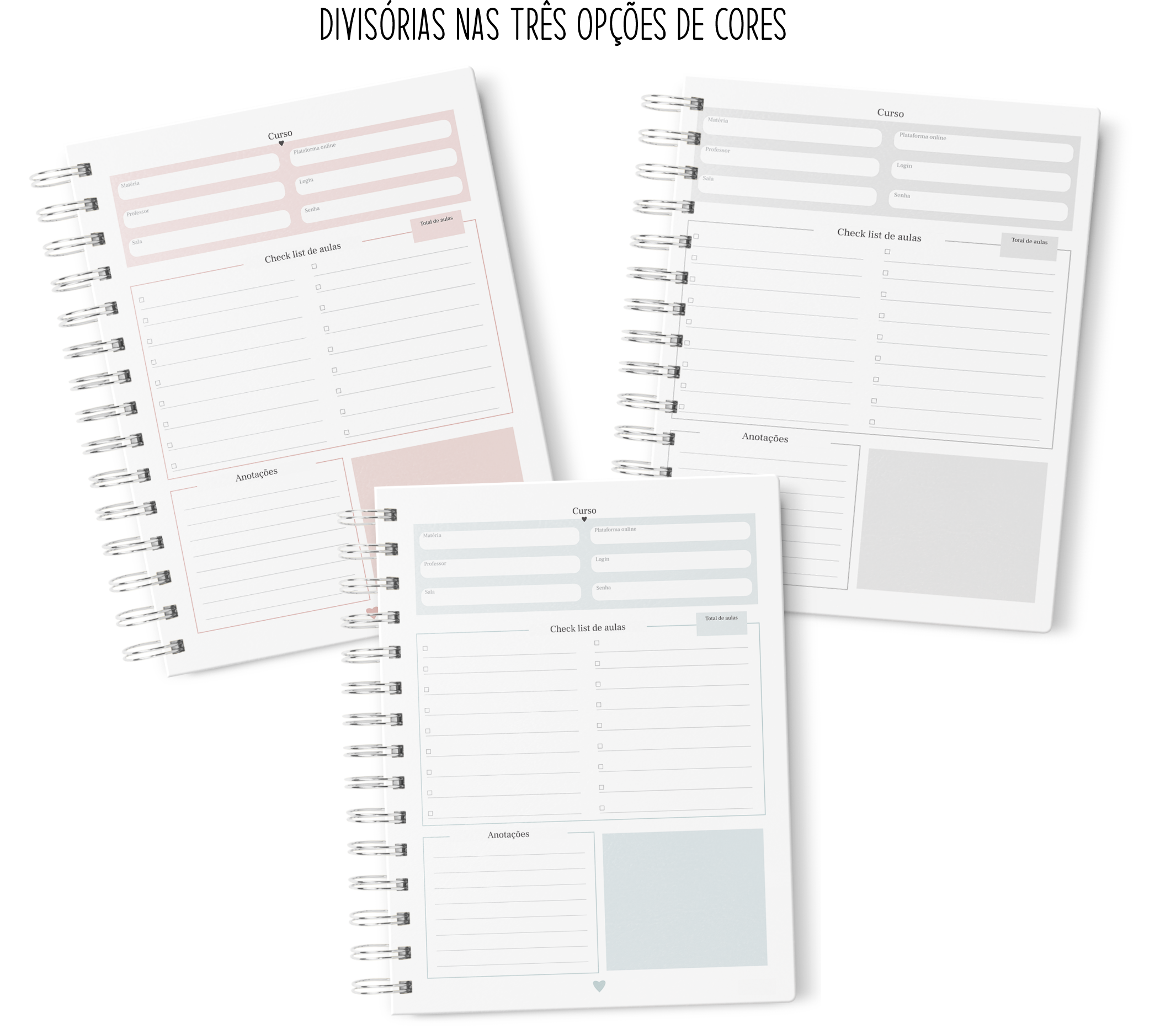 Oficina Criativa caderno personalizado