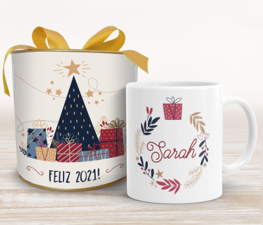 Oficina Criativa caneca e lata personalizada