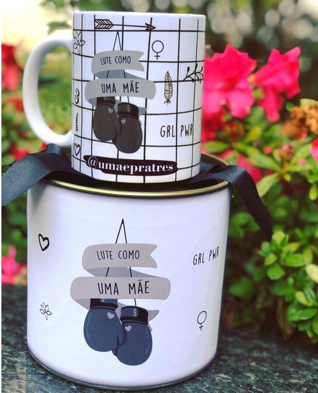 Oficina Criativa caneca e lata personalizada