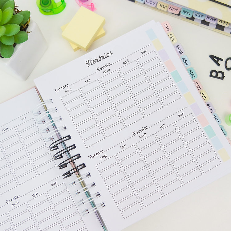 Oficina Criativa planner professor