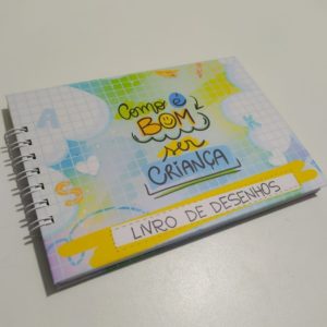 Oficina Criativa caderno de desenho
