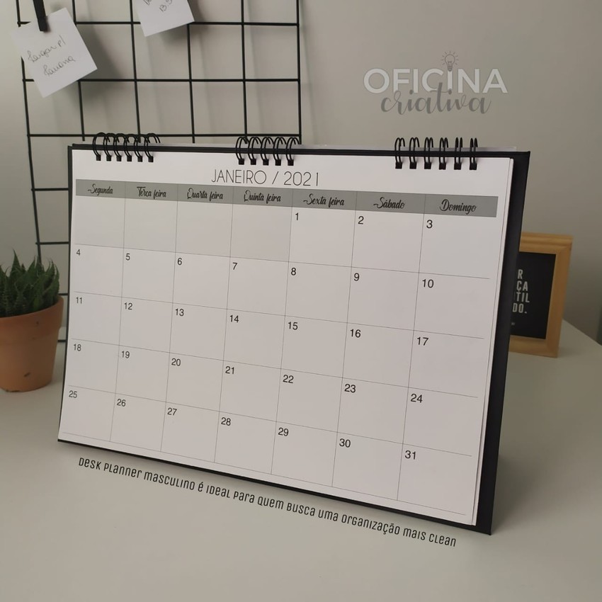 Oficina Criativa Desk Planner