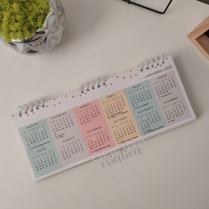 Oficina Criativa deskplanner rganizador