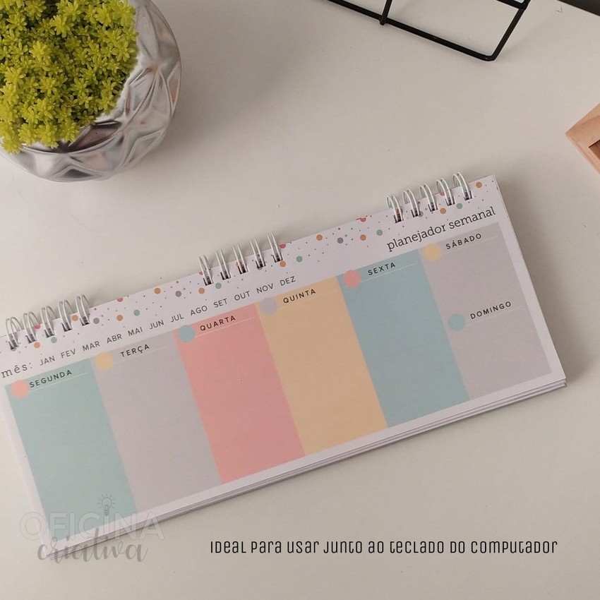 Oficina Criativa deskplanner rganizador
