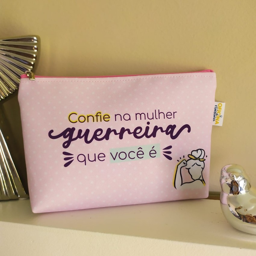 Oficina Criativa necessaire personalizada
