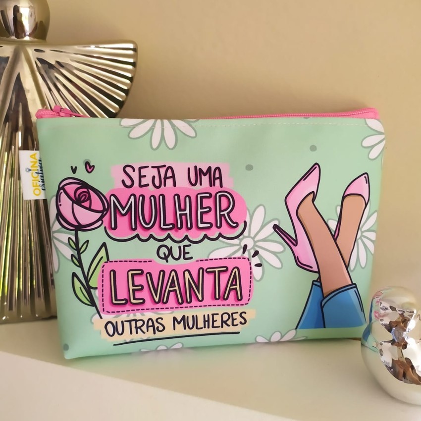 Oficina Criativa necessaire personalizada
