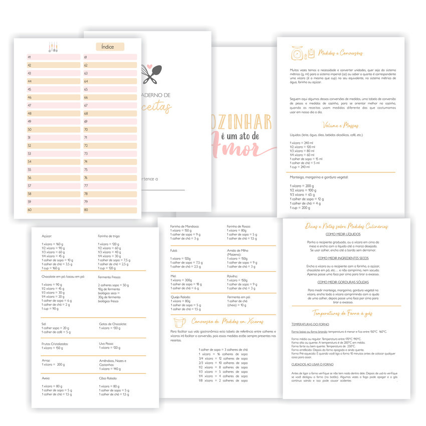 Oficina Criativa Livro de Receitas