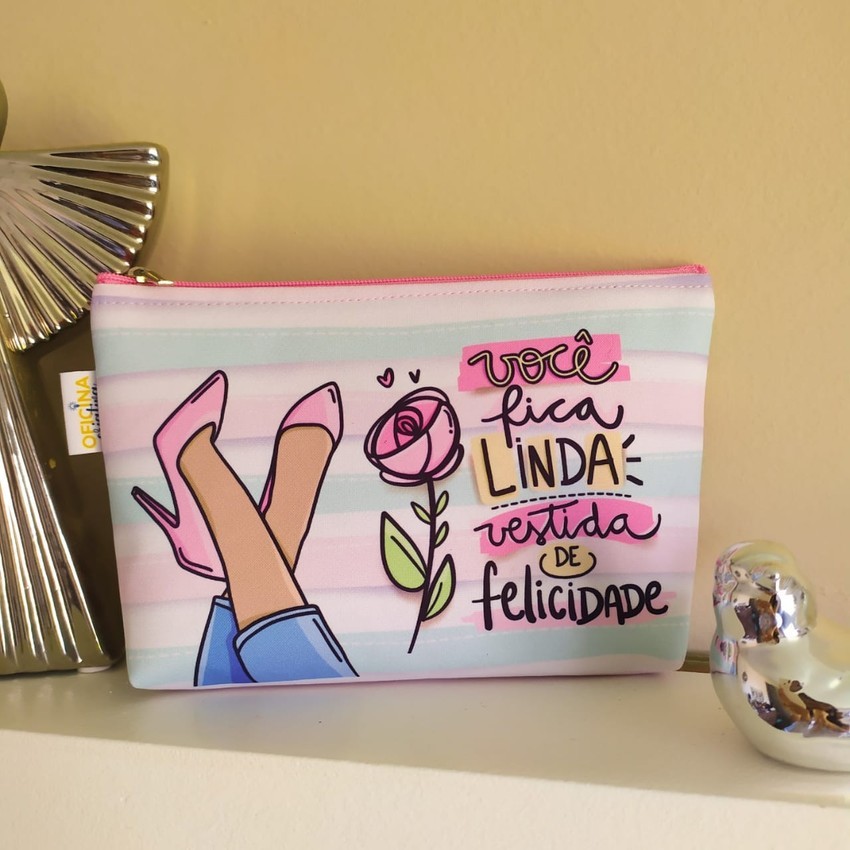 Oficina Criativa necessaire dia da mulher