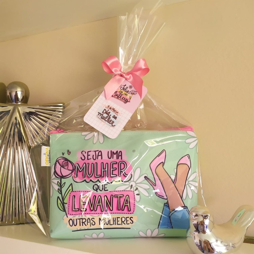 Oficina Criativa necessaire dia da mulher