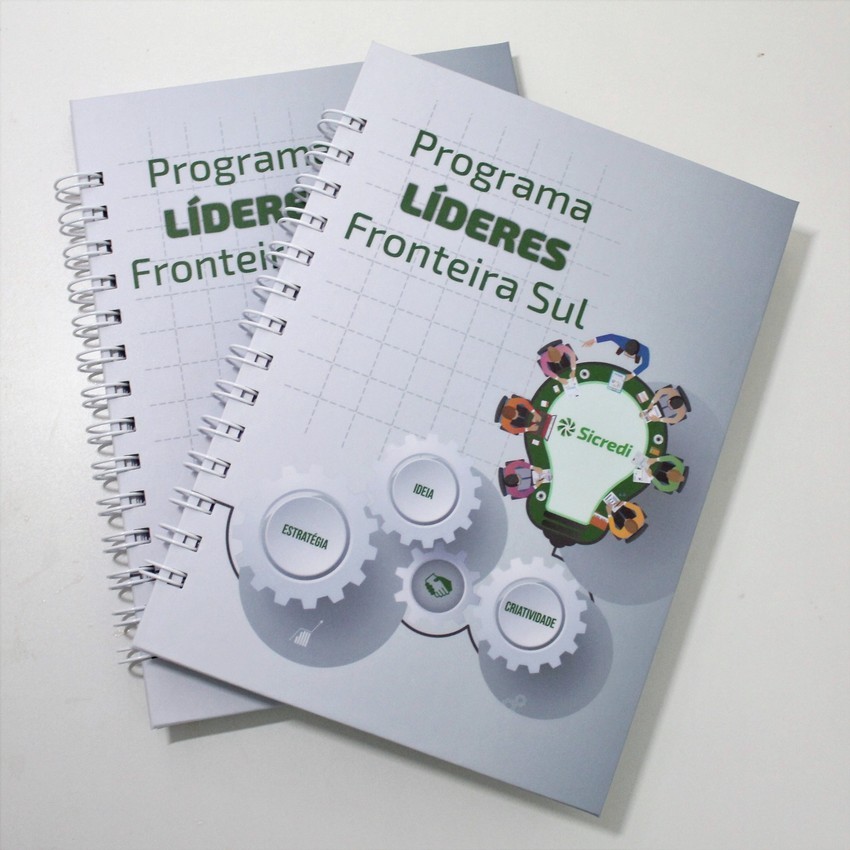 Oficina Criativa caderno personalizado