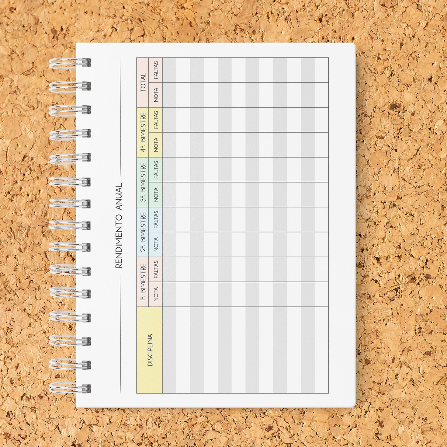 Oficina Criativa agenda escolar personalizada