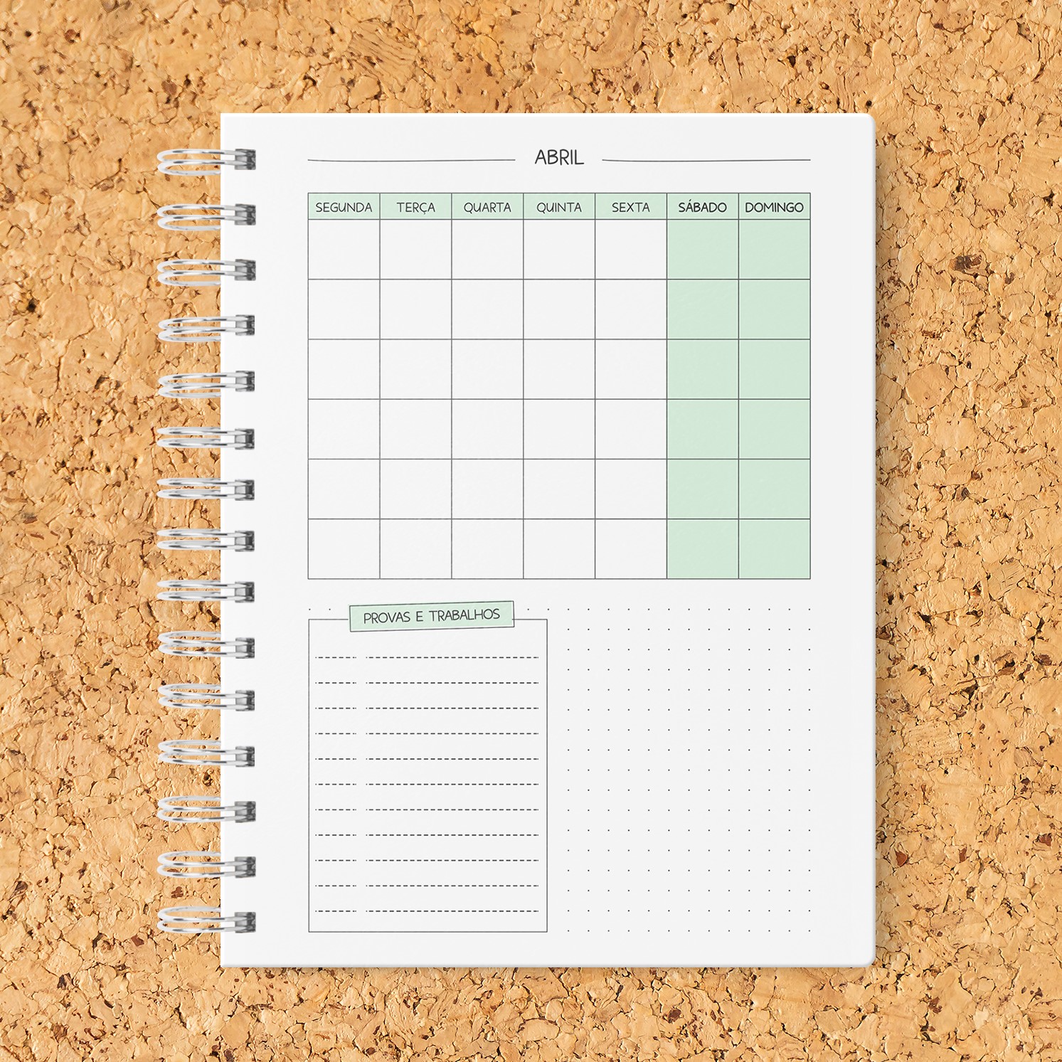 Oficina Criativa agenda escolar personalizada