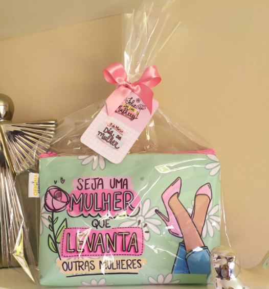 Oficina Criativa necessaire dia da mulher