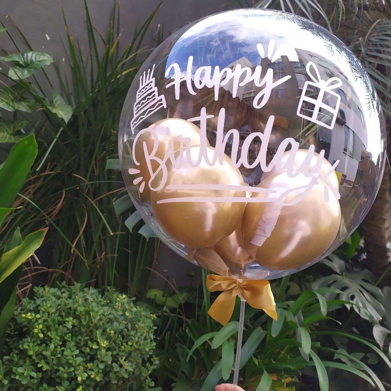 Oficina Criativa balão bubble personalizado