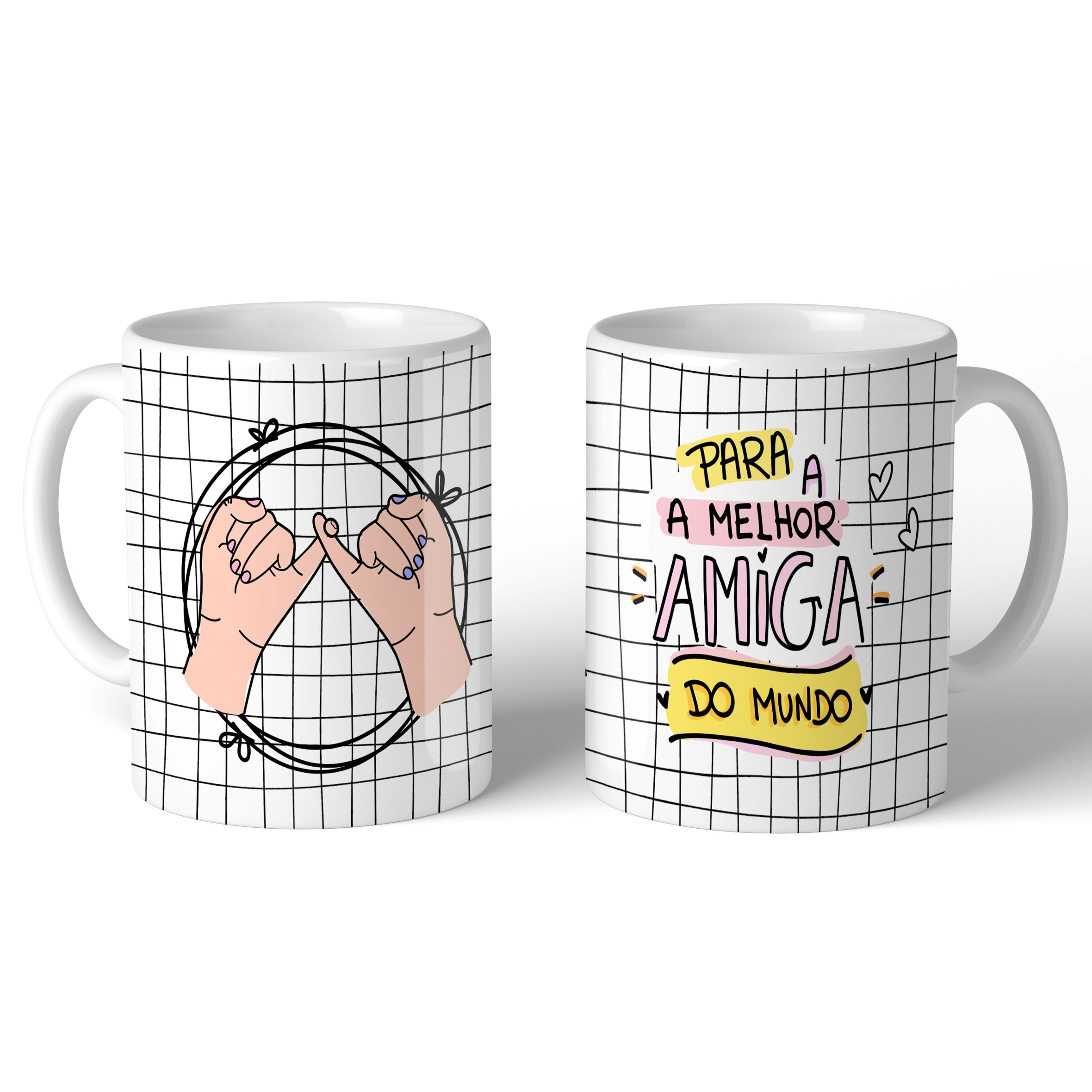 Oficina Criativa caneca personalizada mãe