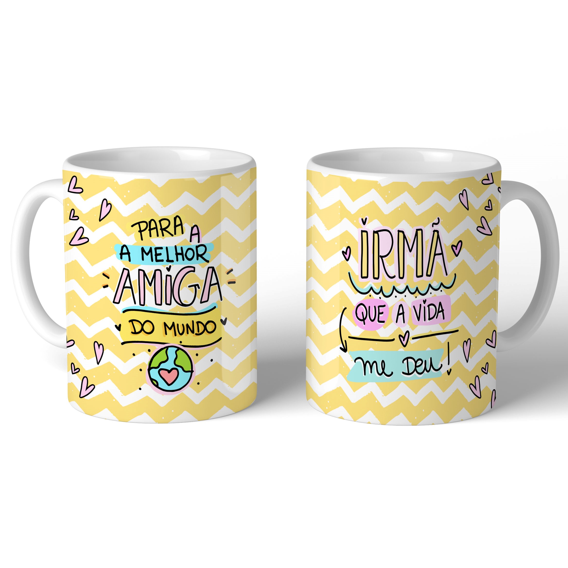 Oficina Criativa caneca personalizada mãe