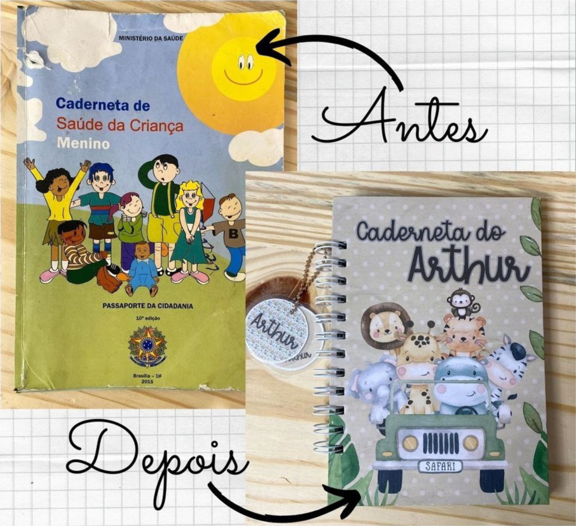 Reforma de Caderneta de vacinação