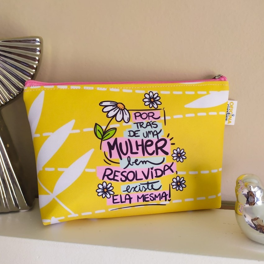 Oficina Criativa necessaire personalizada