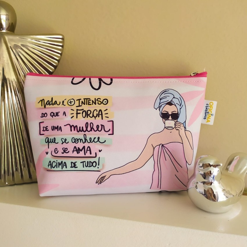Oficina Criativa necessaire personalizada