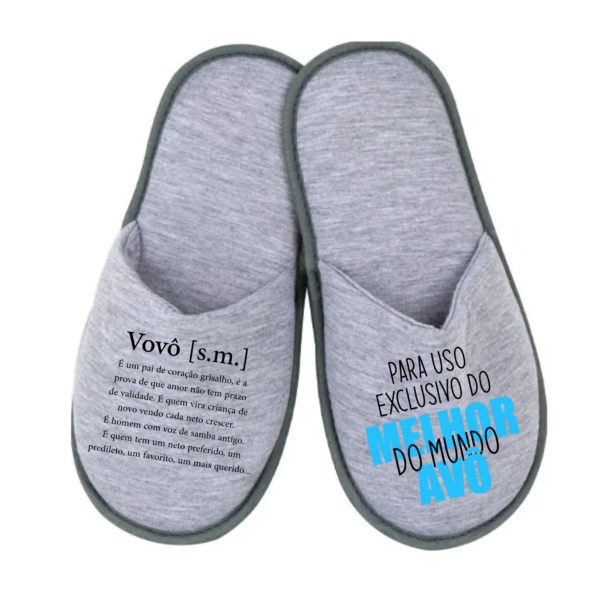 Oficina Criativa pantufa personalizada