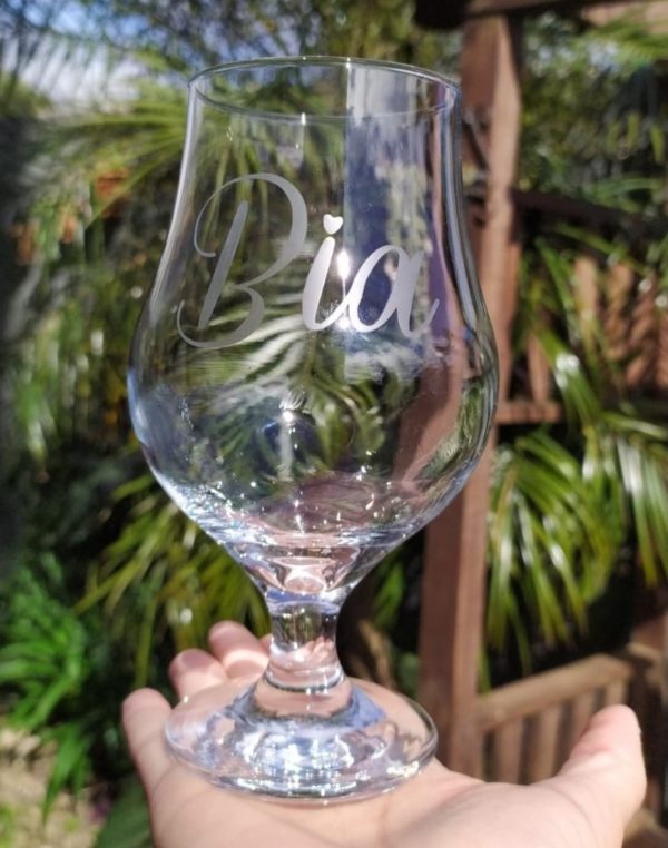 Oficina Criativa taça personalizada