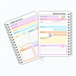 Oficina Criativa agenda escolar personalizada