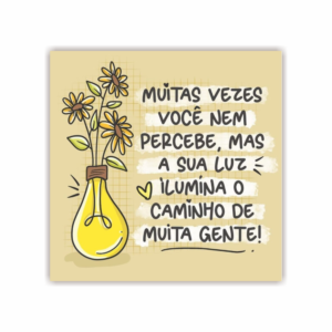 Oficina Criativa quadrinho mdf personalizado