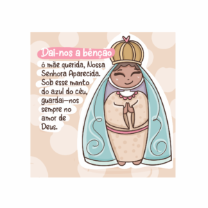 Oficina Criativa quadrinho mdf nossa senhora aparecida