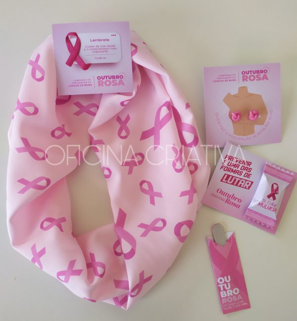 Oficina Criativa Outubro Rosa kit