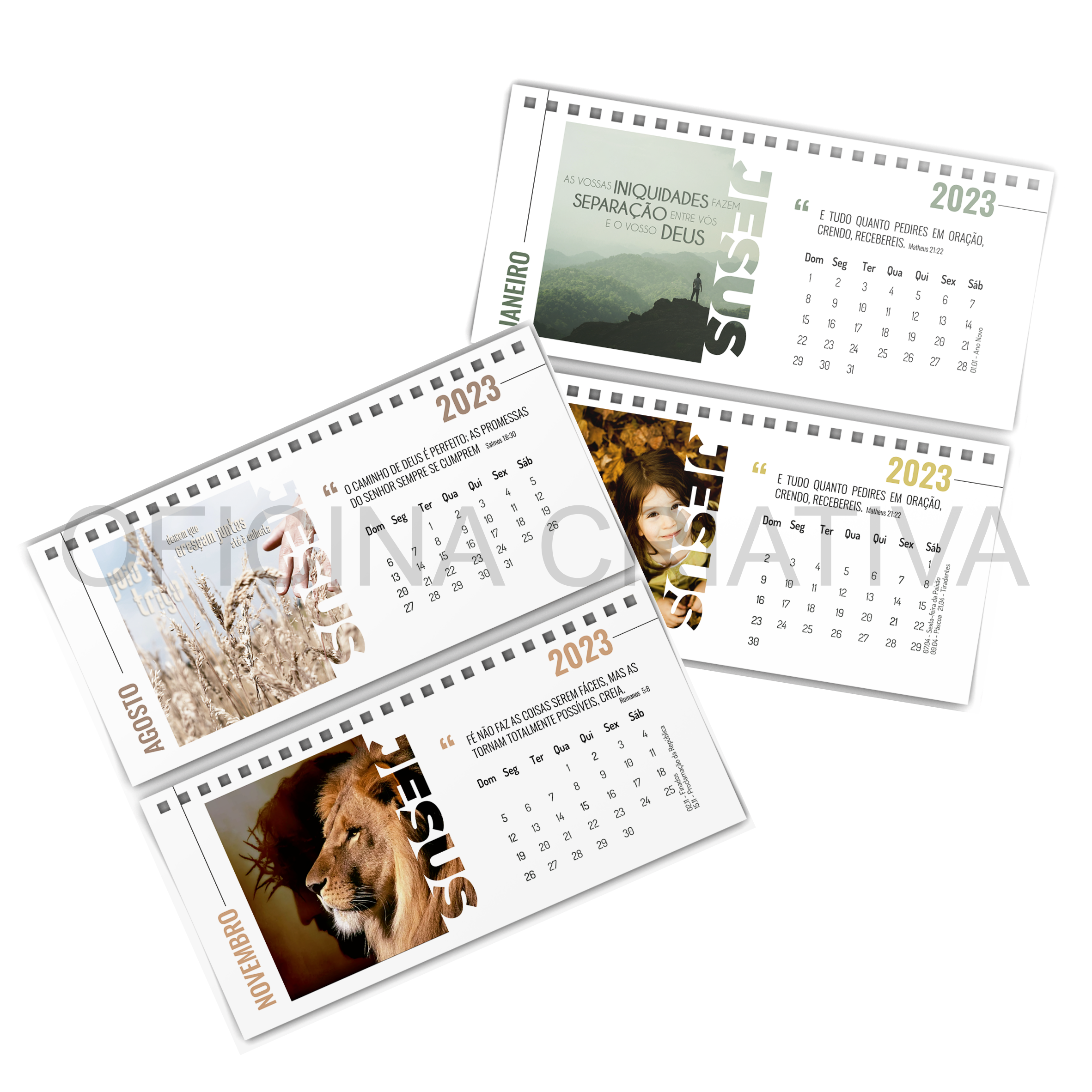Oficina Criativa Calendário Cristão 2023