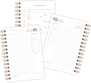 Oficina Criativa agenda personalizada 2023 elegante