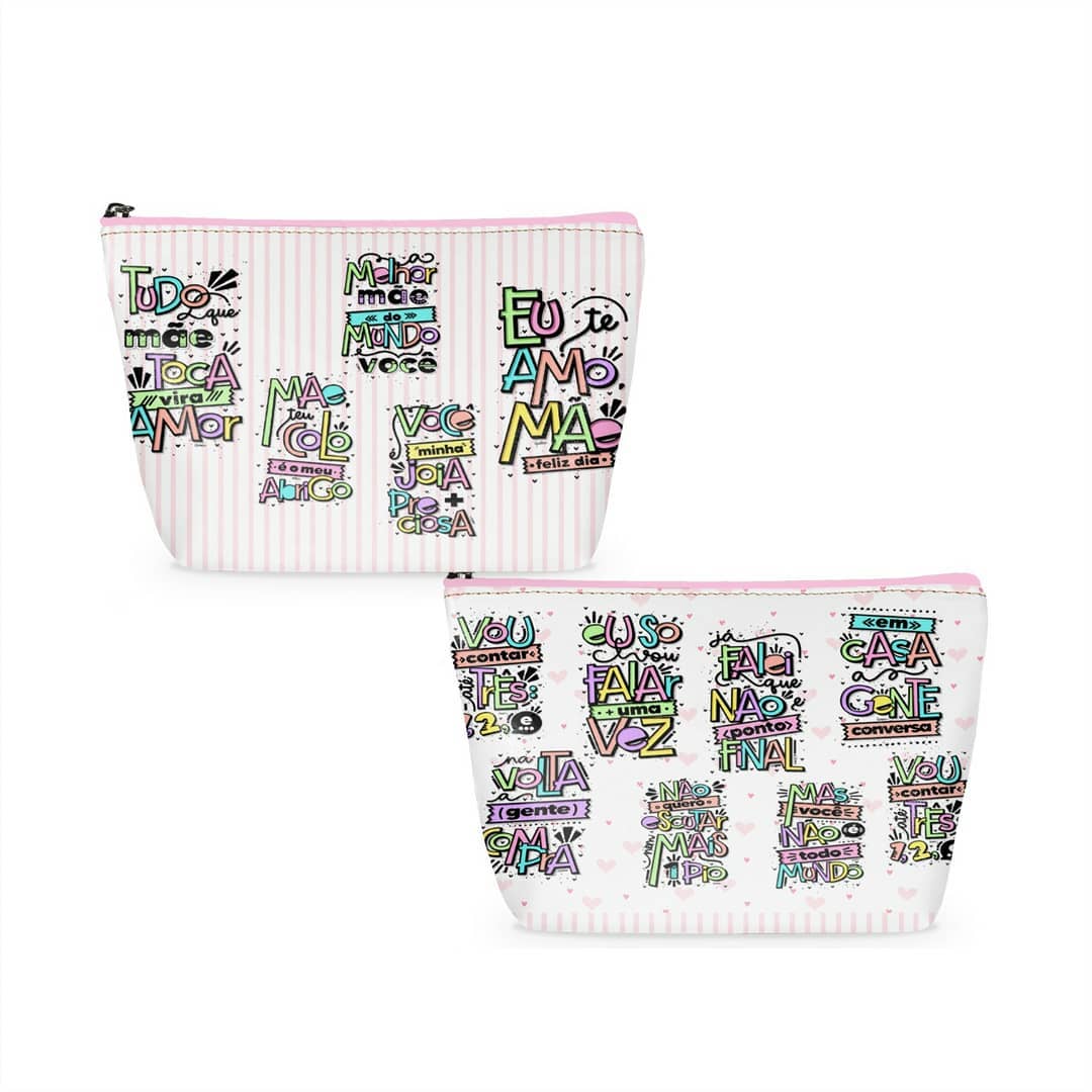 Oficina Criativa Necessaire personalizada dia das mães