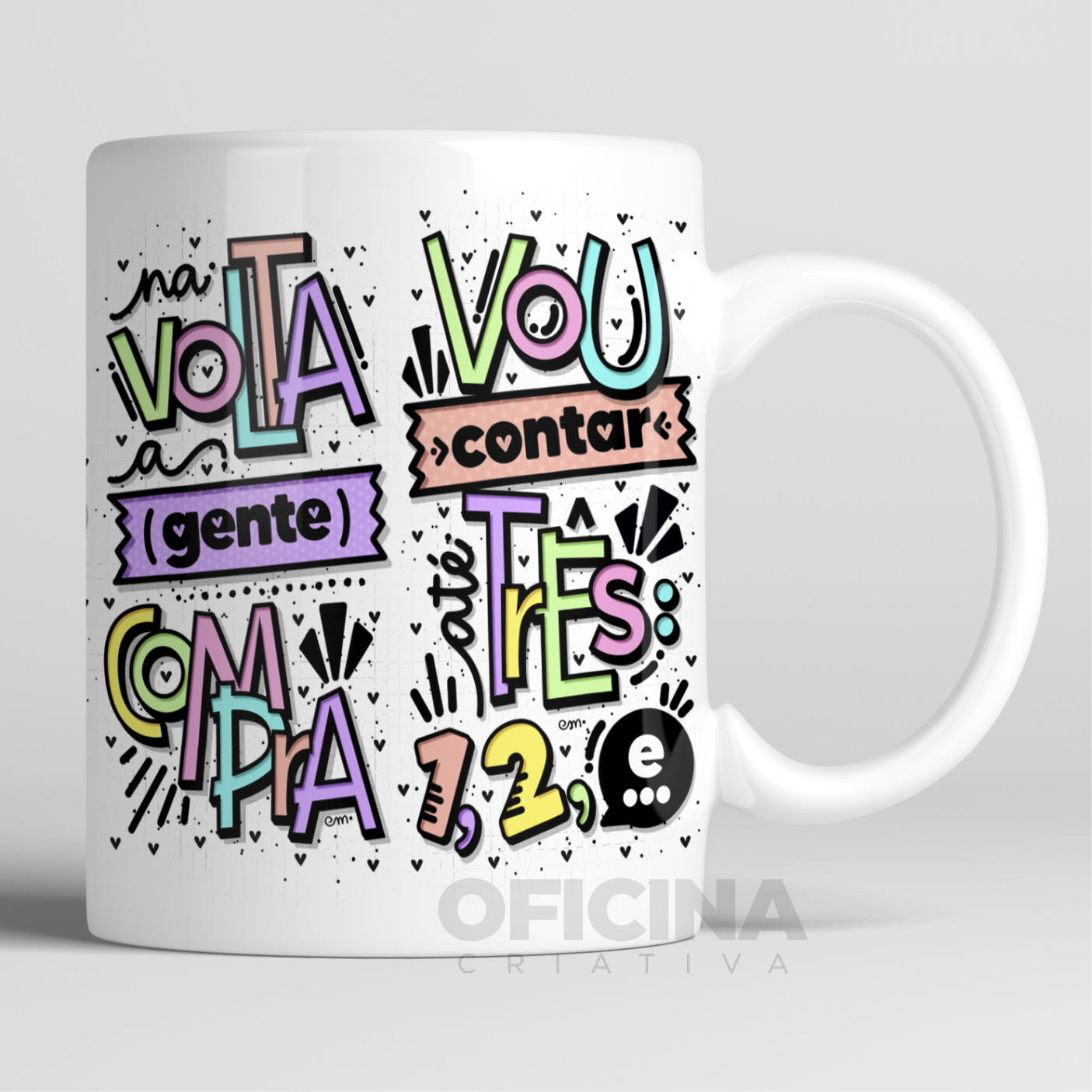 Oficina Criativa caneca personalizada presente frases de mãe dia das mães