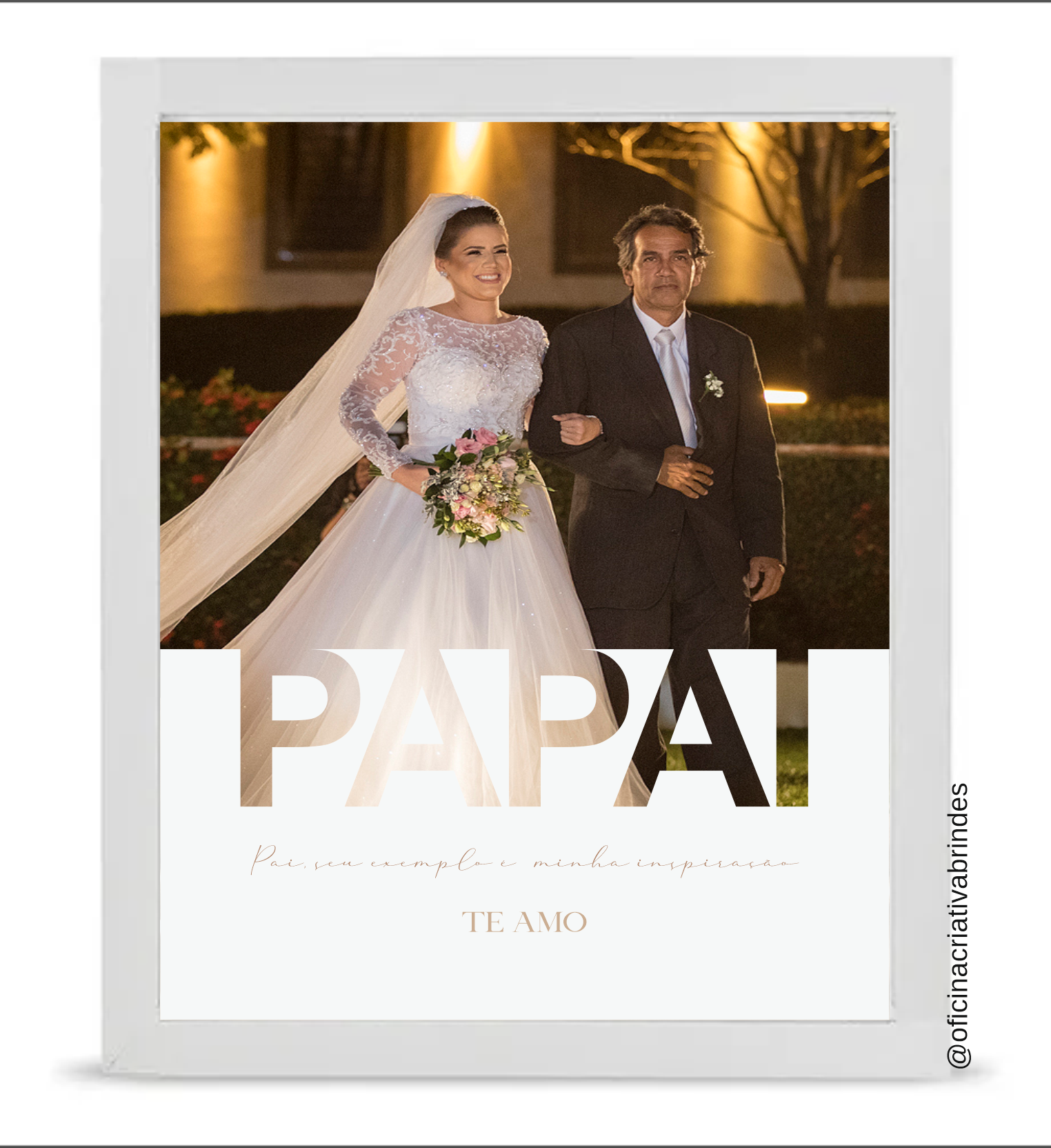 Quadro montagem com fotos dia dos Pais - Image 2
