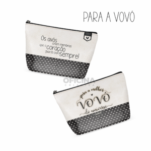 Oficina Criativa Necessaire personalizada dia dos avós