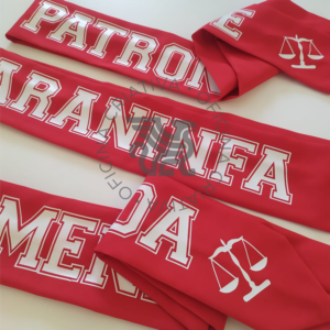 Oficina Criativa faixa formatura homenagem a professor paraninfo ou miss personalizada
