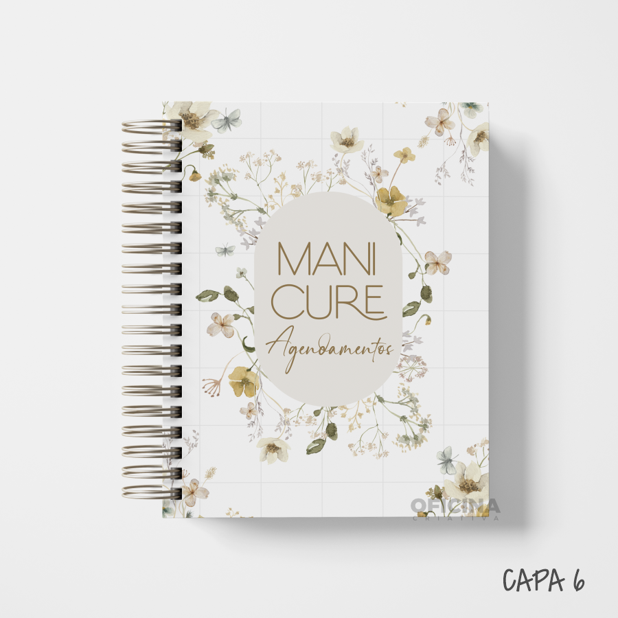 Oficina Criativa Agenda manicure personalizada