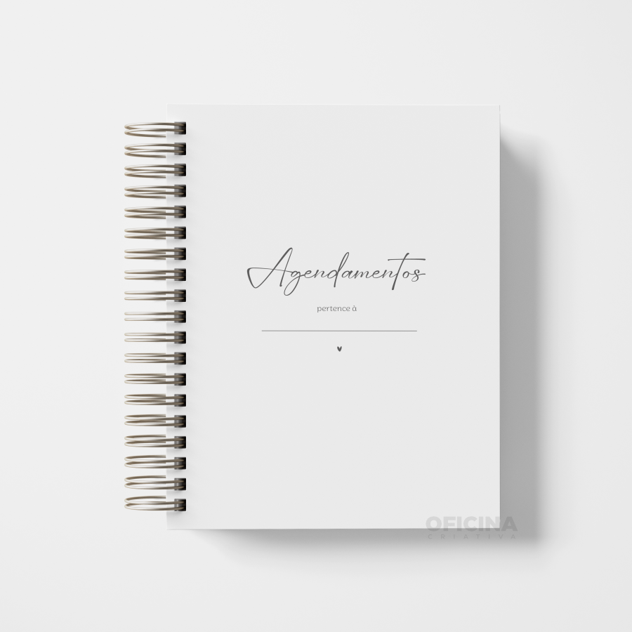 Oficina Criativa Agenda manicure personalizada