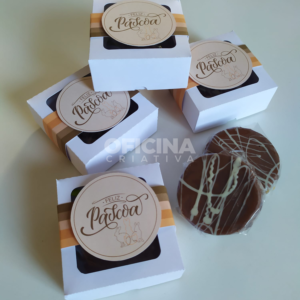 Oficina Criativa Lata alfajor páscoa